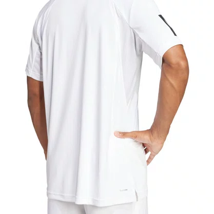 Camiseta Adidas M/C Club 3 Listras Masculina JE0413