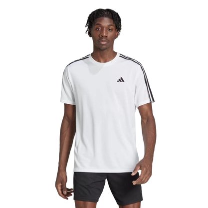 Camiseta Adidas M/C Ess 3 listras Masculino IB8151