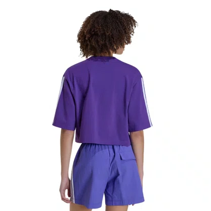 Camiseta Adidas M/C Essentials 3 Stripes Feminina KF6296