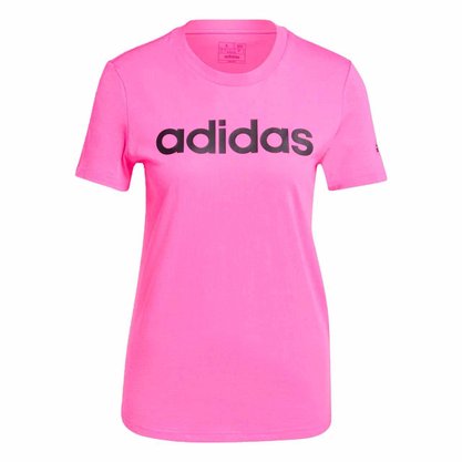 Camiseta Adidas M/C Essentials Slim Logo Feminina IS2102