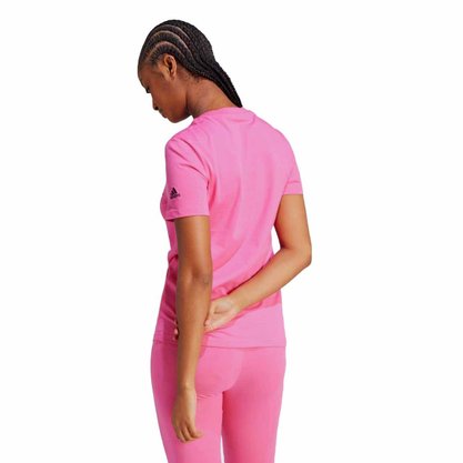 Camiseta Adidas M/C Essentials Slim Logo Feminina IS2102
