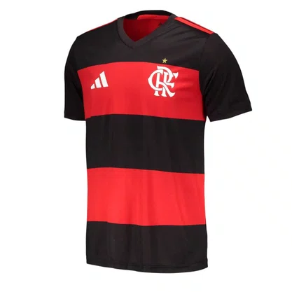 Camiseta Adidas M/C Flamengo I 26 Masculina JZ8886