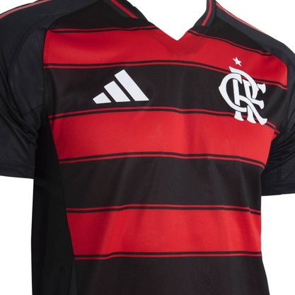 Camiseta Adidas M/C Flamengo I Authentic 25/26 Masc IV6047