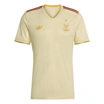 Camiseta Adidas M/C Flamengo III 25 Masculina JI7303