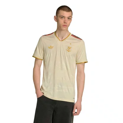 Camiseta Adidas M/C Flamengo III 25 Masculina JI7303