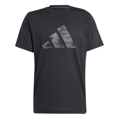 Camiseta Adidas M/C Logo Camuflada Masculina IS6151