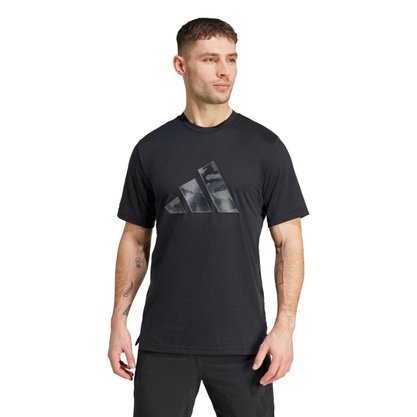 Camiseta Adidas M/C Logo Camuflada Masculina IS6151
