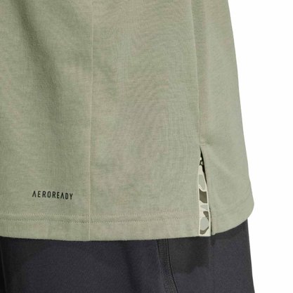 Camiseta Adidas M/C Logo Camuflada Masculina IW8487