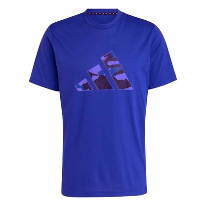 Camiseta Adidas M/C Logo Camuflada Masculina IW8488