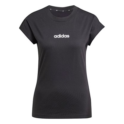 Camiseta Adidas M/C Logo Linear Feminina JC8238