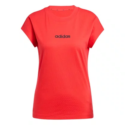 Camiseta Adidas M/C Logo Linear Feminina JG8661