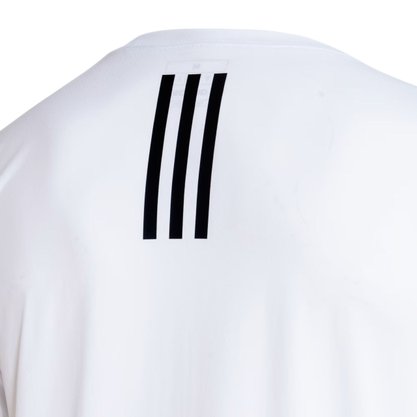 Camiseta Adidas M/C Own The Run 3 Listras Masculina JY1650