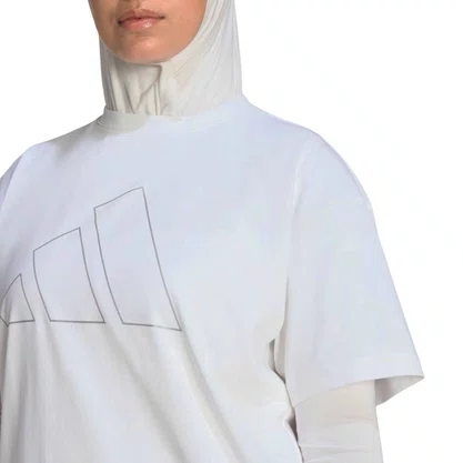Camiseta Adidas M/C Power Essentials Over Logo Fem KE8524