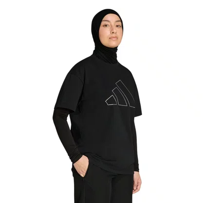 Camiseta Adidas M/C Power Essentials Over Logo Fem KE8525