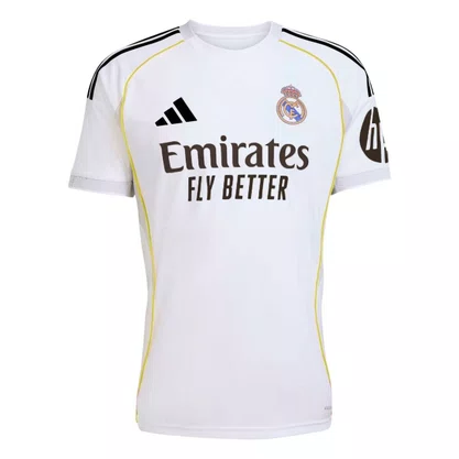 Camiseta Adidas M/C Real Madrid I 25/26 Masculina JJ1931