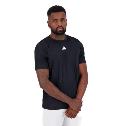 Camiseta Adidas M/C Treino Básica Masculina JD5588