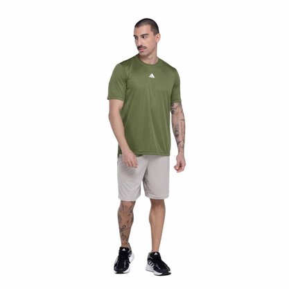 Camiseta Adidas M/C Treino Básica Masculina JD5590