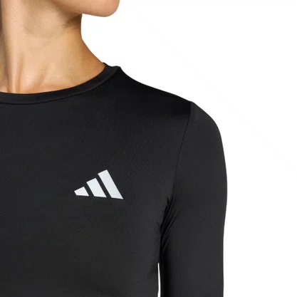Camiseta Adidas M/L Longa Cropped Essentials Fem KE8416