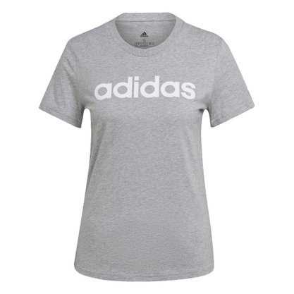 Camiseta Adidas Slim Logo Feminino HL2053