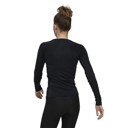 Camiseta Adidas Techfit Manga Longa Feminina HF0736