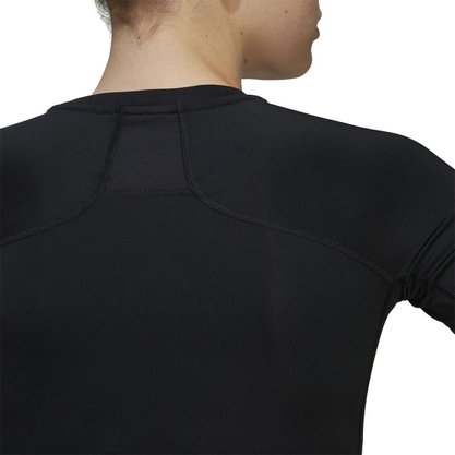Camiseta Adidas Techfit Manga Longa Feminina HF0736