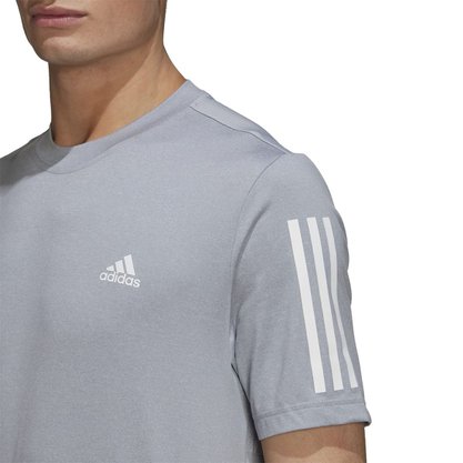 Camiseta Adidas Training 3 Listras Masculina HI4737