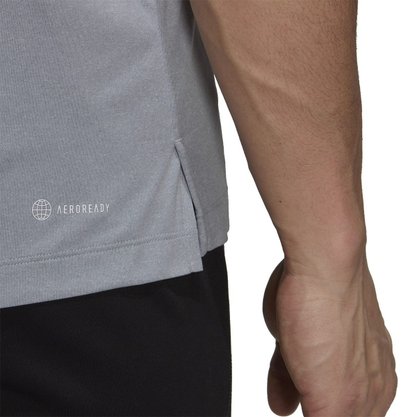 Camiseta Adidas Training 3 Listras Masculina HI4737