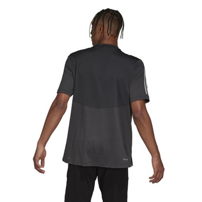Camiseta Adidas Training 365 3 Listras Masculina HD3550