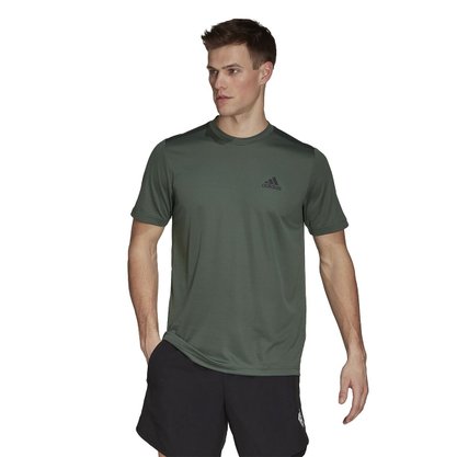 Camiseta Adidas D2M Plain Masculino HL2456