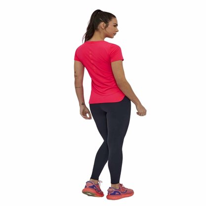 Camiseta Alto Giro M/C Fit Alongada Feminina 2311717-C5552