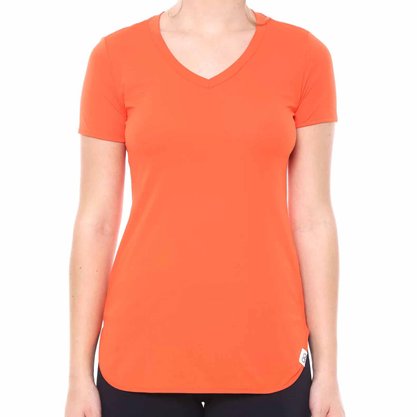 Camiseta Alto Giro Skin Fit Alongada Feminino 2231701-C5469