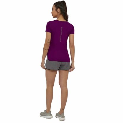 Camiseta Alto Giro Skin Fit Alongada Feminino 2311717-C5543