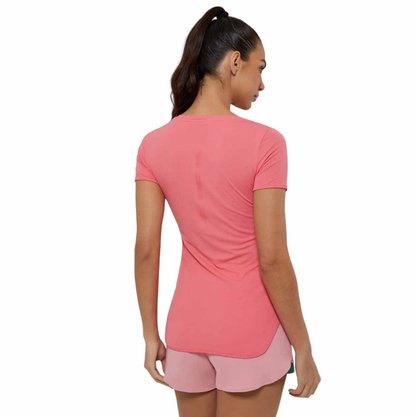 Camiseta Alto Giro Skin Fit Alongada Feminino 2331702-C5660