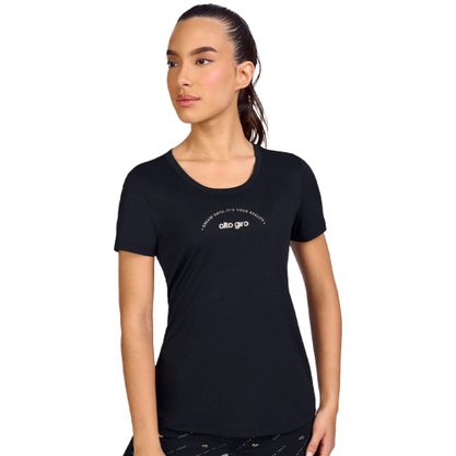 Camiseta Alto Giro Skin Fit Inspiracional Fem 2331703-C0049