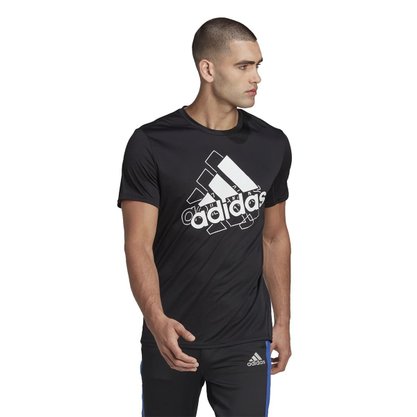 Camiseta Adidas Running Brand Love Masculina HM3827