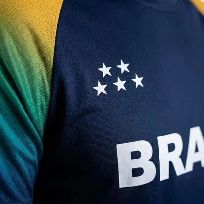 Camiseta Braziline M/C Brasil Amazônica Masculina 023007998