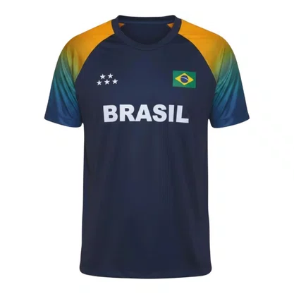 Camiseta Braziline M/C Brasil Amazônica Masculina 023007998