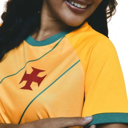 Camiseta Braziline M/C Brasil Vasco Folha Fem 00200786408
