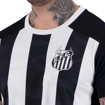 Camiseta Braziline M/C Santos Matriz Masculino 00800684816