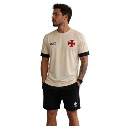 Camiseta Braziline M/C Vasco Arranque Masculina 002007766Y9