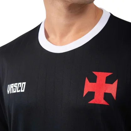 Camiseta Braziline M/C Vasco Riso Masculina 00200771402