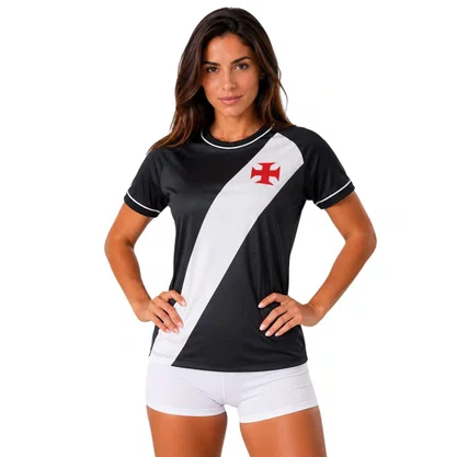 Camiseta Braziline M/C Vasco Sou Feminina 00200778602