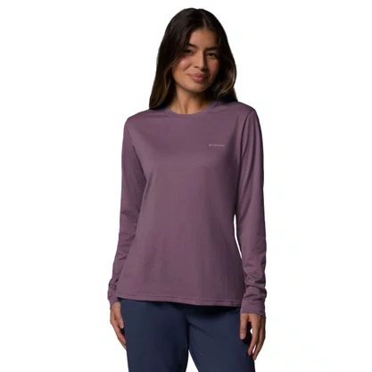 Camiseta Columbia M/L Neblina Feminina 320425-609