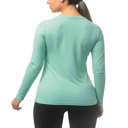 Camiseta Columbia M/L Neblina Feminino 320425-482