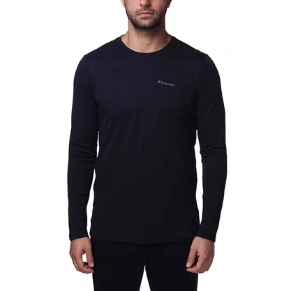 Camiseta Columbia M/L Neblina Masculina 320423-010