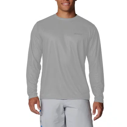 Camiseta Columbia M/L Neblina Masculina 320423-029