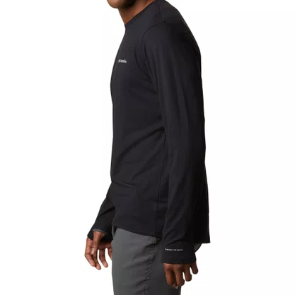 Camiseta Columbia M/L Tech Trail Crew II Masc 1907001-010