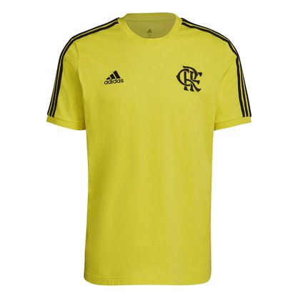 Camiseta Adidas CR Flamengo 3 Stripes Masculino GR4288