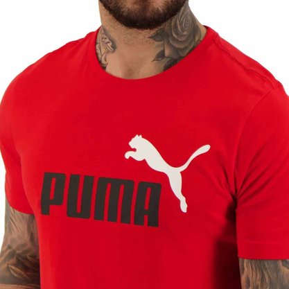 Camiseta Puma Ess 2 Col Logo Masculina 586759-11