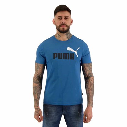 Camiseta Puma Ess 2 Col Logo Masculina 586759-19